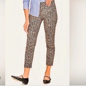 J Crew Winne Pant Cheetah